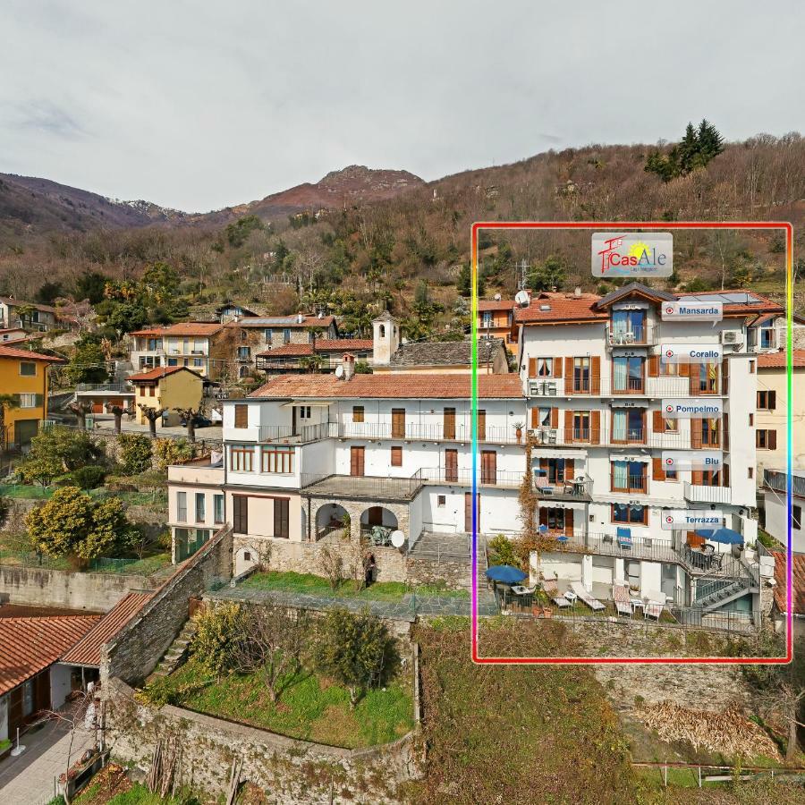 Casale Fe-Wo - Appartamenti Con Vista Lago Cannero Riviera Extérieur photo