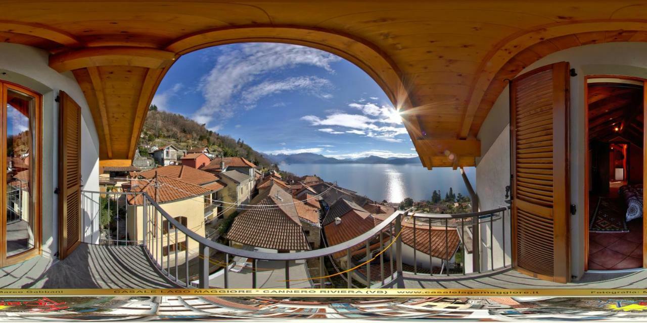 Casale Fe-Wo - Appartamenti Con Vista Lago Cannero Riviera Extérieur photo